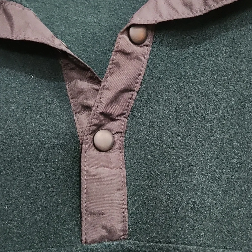 VINTAGE Woolrich Polartech Fleece T Snap Pullover Jacket Size Medium